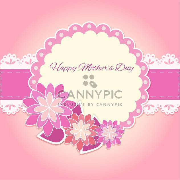 Happy mother day background - Kostenloses vector #130571