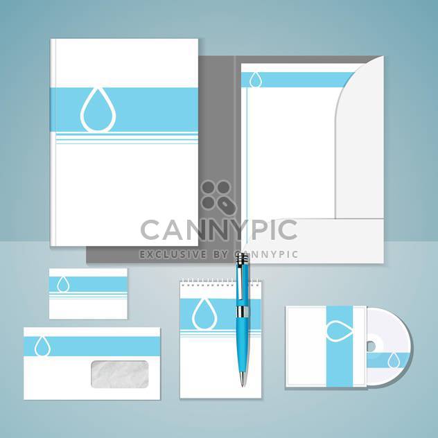 Set of templates for corporate identity - Kostenloses vector #131141