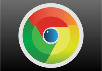 Google Chrome Logo - Free vector #141791