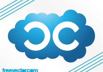 Cloud Logo Template - Kostenloses vector #142531