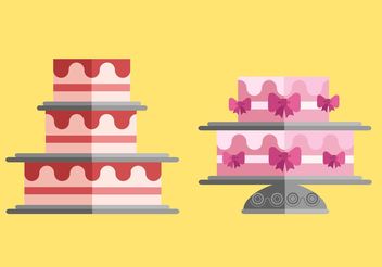 Free Cakes Vector Pack - vector gratuit #145041 