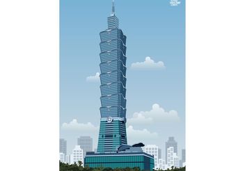 Taipei 101 - vector #150961 gratis