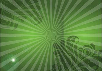 Green Swirls Image - vector gratuit #153141 