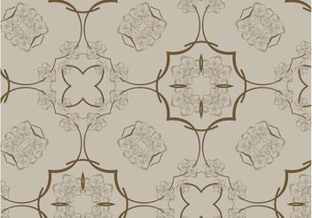 Flowers Pattern Graphics - Free vector #153321