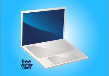 Vector Laptop - vector gratuit #153621 