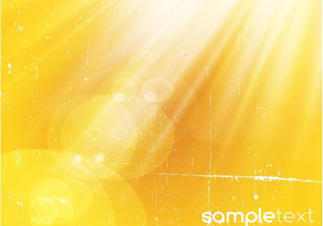 Yellow Light Rays Background - vector gratuit #153951 