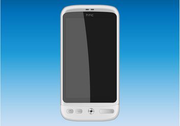 HTC Desire Phone - Kostenloses vector #154251