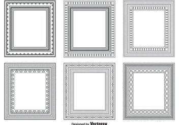 Vector Frame Shapes - Kostenloses vector #154771