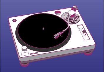 Turntable Vector Graphics - Free vector #155911
