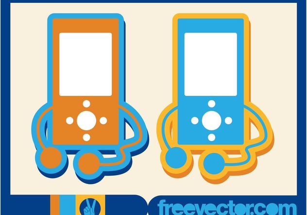 MP3 Player Icon - Free vector #155931