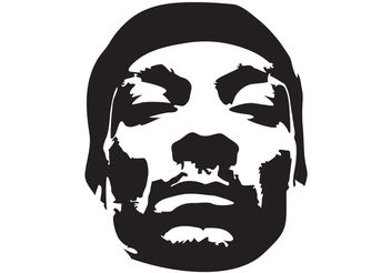 Snoop Dogg - vector gratuit #156451 