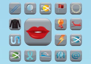 Fancy Icons - Free vector #158571