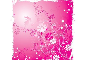 Flower Layout - Free vector #158831