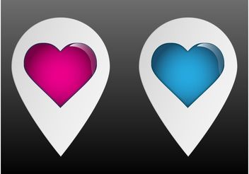 Heart Pointers - Free vector #158941