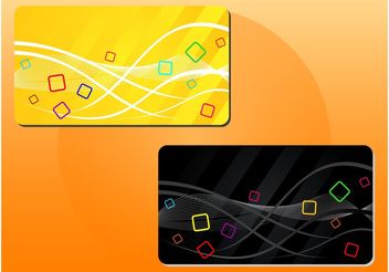 Colorful Design Templates - Free vector #158981