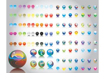 Marbles - Free vector #159781