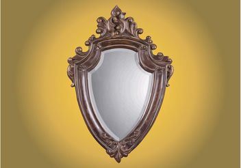 Antique Mirror - бесплатный vector #160211