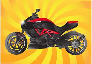 Ducati Bike - бесплатный vector #162301