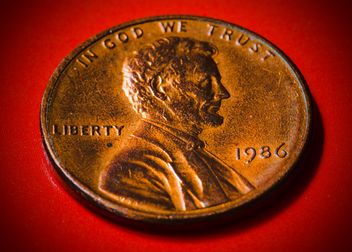 US one cent coin - image #182851 gratis