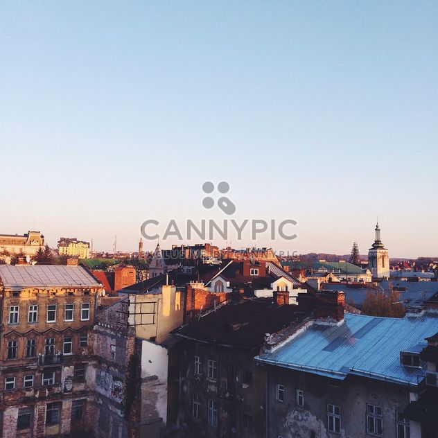 View on roofs of Lviv - image gratuit #183531 