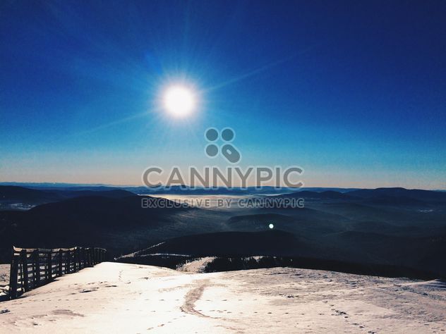 Winter landscape in mountains, Siberia - Free image #183971