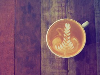 Cup of coffee latte - Free image #186921