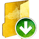 Folder Down - icon #194001 gratis