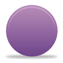 Violet Button - icon gratuit #194341 