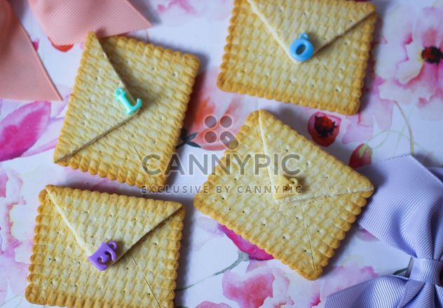 Cookies With A colorful Bows - Free image #201021