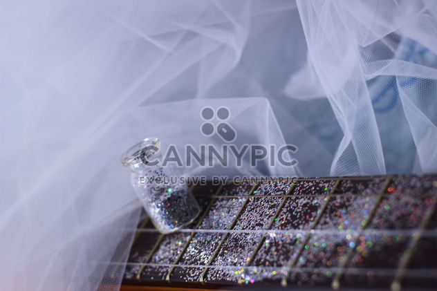 girly guitar in glitter - Free image #201041