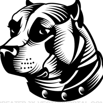 Pit Bull Dog Vector - vector gratuit #202321 