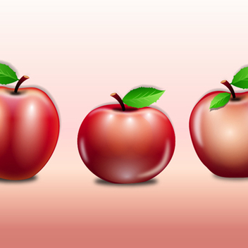 Free Vector Apples - Free vector #202601