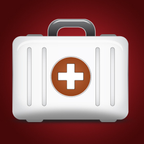 First Aid Kit Vector Icon - Free vector #203641