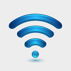 Free Vector Of The Day #109: Wireless Icon - vector gratuit #203791 