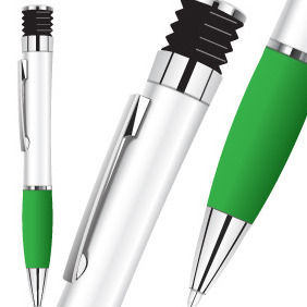 Realistic Pen Vector - бесплатный vector #203901