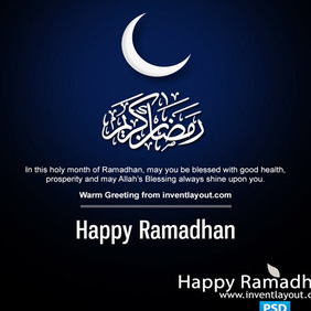 Happy Ramadhan - бесплатный vector #204121