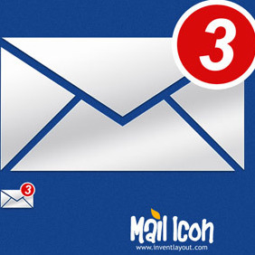 Mail Notification Icon - Free vector #207871