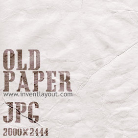 Old Paper Texture - Free vector #207931