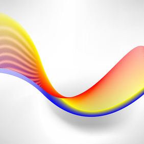 Colorful Line Flow - vector gratuit #209341 
