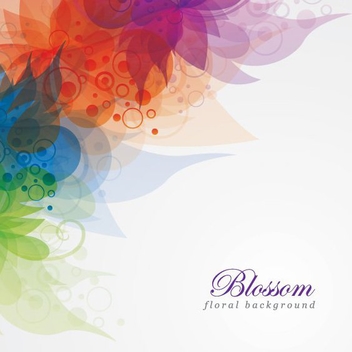 Blossom Floral Background - Free vector #210041