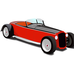 Hot Rod Coupe Vector - Free vector #210701