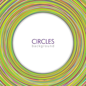 Circles Background - vector gratuit #211391 