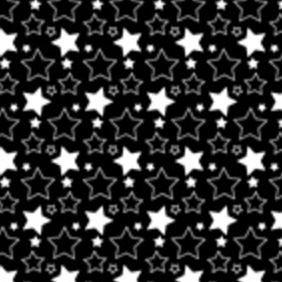 A Simple Star Seamless Vector Pattern - Free vector #213751