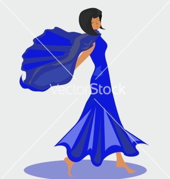 Free a young lady vector - vector gratuit #214611 