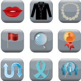 Misc Icons - Free vector #214651