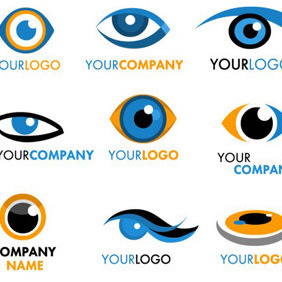 Eye Logotypes - Free vector #214751