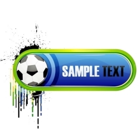 Colored Soccer Card - Kostenloses vector #214831