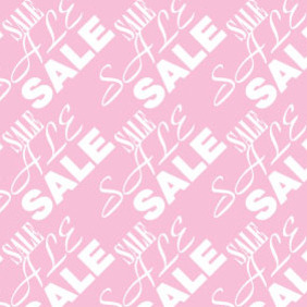 Sale Seamless Pattern - vector gratuit #215621 