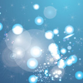 Luminers Bubbles Free Blue Background - бесплатный vector #215681