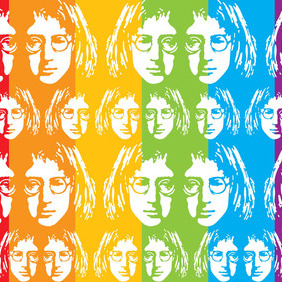 John Lennon Vector Art - Free vector #216591